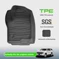 thumbnail image 2 of Floor Mats for 2021-2024 & Only 7 Seats (Not for 8/9 Seats) for Chevy Suburban/GMC Yukon XL(Only Yukon XL, Not Fit Yukon)/Cadillac Escalade ESV(Only Escalade ESV, Not Fit Escalade), 2 of 9