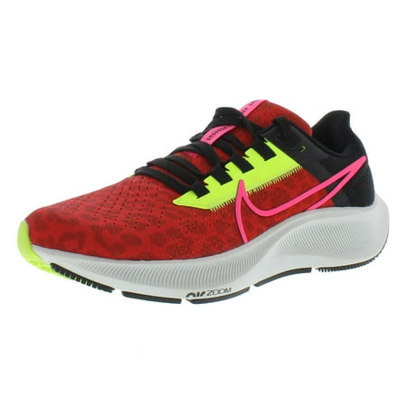 Nike Air Zoom Pegasus 38 Mix Womens Shoes Size 7, Color: Red/Volt/Black