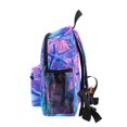 thumbnail image 4 of FORMRS School Backpack with Front Zippered Pocket 12" Student Travel Daypack, Purple Starfish Pattern, 4 of 6