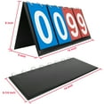 thumbnail image 2 of GOGO 6 Packs Desktop Scoreboards, 4-Digital Scoreboard for Sport Game, 2 of 6