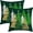 Green, variant on Christmas Pillow Covers 20x20 Inch Set of 2 Christmas Tree Decorative Throw Pillow Covers Winter Christmas Cushion Cases Decor for Home Couch Sofa