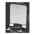 thumbnail image 1 of Stainless Steel Shaver Hanger Holder Adhesive Storage Rack Shelf for Bathroom Kitchen, 1 of 9