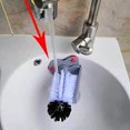 thumbnail image 2 of Double-Headed Glass Cleaner Sink Cup Brush Sucker Kitchen Cleaning Supplies Rotating Wine Bottle Cle, 2 of 5