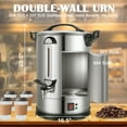 thumbnail image 6 of AGAHPAY 150-Cup Stainless Steel Commercial Coffee & Tea Urn, 6 of 8