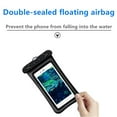 thumbnail image 3 of Youkk Waterproof Phone Case Universal Safe Underwater Cover Leakproof Water Sport Cellphone Dry Bag Protection Accessory Black 1Set, 3 of 6