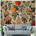 thumbnail image 4 of Chilfamy  Vintage Wildflower Vertical Tapestry for Bedroom Colorful Wall Hanging Aesthetic Wall Art For Room Decor 40x60inch, 4 of 6