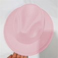 thumbnail image 2 of Kids Classic Wide Brim Fedora Hat Children Boys and Girls Felt Hat Jazz Hats Classic Wide Brim Panama Dress Hat, 2 of 6