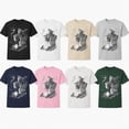 thumbnail image 4 of Storm Rabbit Moon Graphic T-Shirt, Retro Animal Tee, Unisex Classic Fit, 4 of 9