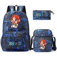 thumbnail image 4 of Anime One Piece Backpack Sharingan Teenagers Student Schoolbag Boy Girl Back To School Uzumaki Big Capacity Cartoon Bags, 4 of 5