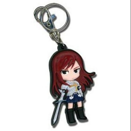 Key Chain - Fairy Tail - New Erza Toys Gifts PVC Anime Licensed ge5101