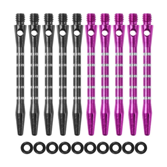 Aluminum Alloy Rods with Rubber Bands for Plaything 10 Sets 2BA Standard Thread