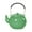Green, variant on Celadon Teapot with Handle,Big-Size Porcelain Teapot,Utensil for Tea Ceremony,3 Optional Colors (Turquoise)