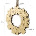 thumbnail image 4 of Supbessel St. Patrick's Day Wooden Clover Decor - DIY Craft, Durable Wood, Shamrock Design, for Saint Patricks Day Party, Home Wall Door Hanging Holiday Decor, 4 of 4