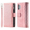 thumbnail image 2 of Feishell Crossbody Wallet Phone Case for For Samsung Galaxy A13 4G,Luxury PU Leather Magnetic Zipper Pocket Card Slots Shockproof Flip Stand Protective Cover with Hand Strap & Shoulder Strap,Rosegold, 2 of 12