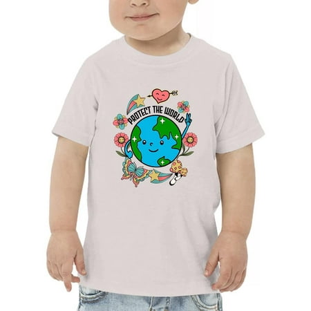 

Protect The World Quote T-Shirt Toddler -Image by Shutterstock 2 Toddler