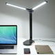thumbnail image 1 of Lámpara LED de escritorio Hukunos de 14 W con doble brazo oscilante con puerto USB, 1 of 7