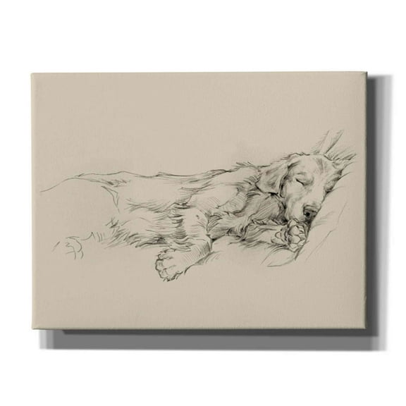 Epic Graffiti 'Dog Days III' by Ethan Harper Canvas Wall Art, 34"x26"