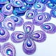 thumbnail image 1 of Botones brillantes gota AB color coser en manualidades diamantes de imitación cuentas planas costura para disfraces decoraciones de vestidos de novia 18x25 mm 50 piezas (púrpura), 1 of 1