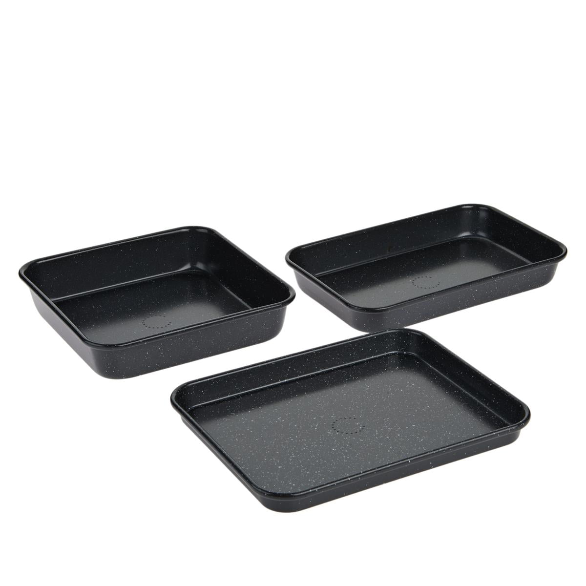 Curtis Stone Dura-Bake 3 Piece Mini Bakeware Set Model 678-743-Refurbished