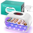 thumbnail image 1 of L&#2013265921mpara UV de resina de doble cara ISTOYO, l&#2013265921mpara de u&#2013265921as de gel con 24 cuentas, luz LED 2 en 1 para u&#2013265921as de manos y pies, ajuste de ti, 1 of 9