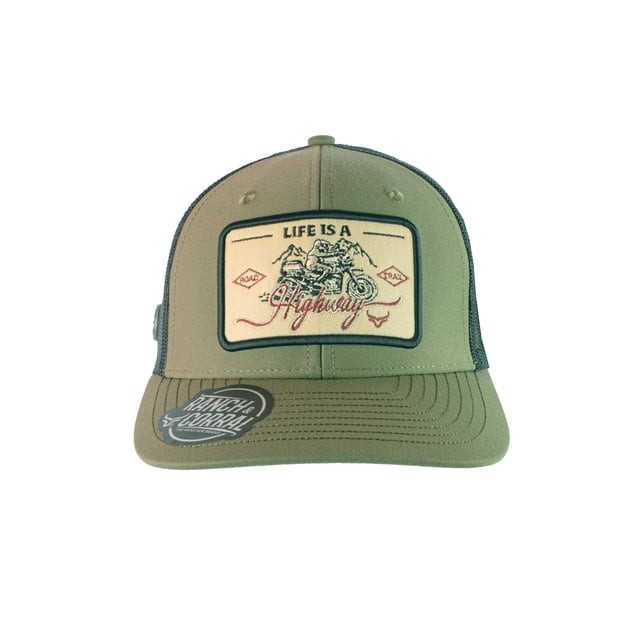 Gorra Ranch & Corral All Terrain Bikers 3 Militar Unitalla