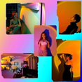 thumbnail image 4 of shiyou-Sunset Lamp, Sunset Projection Lamp Sunset Projector Light 16 Colors Brightness Adjustable with Remote Control USB Charging Projection Night Light for Photography Party Home Living Room\u2026, 4 of 4
