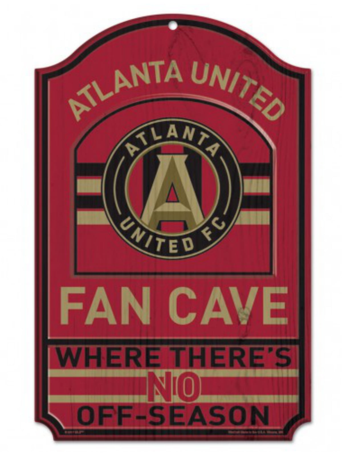 WinCraft Soccer Wood Sign