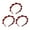 Red, variant on Xinwanna 3Pcs Braided Headband with 8 Clips Each Multi-Tooth Layered Design Hair Hoop Women Girls Easy Styling Hair Accessories (Mix Color)
