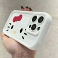 thumbnail image 2 of Sanrio Hello Kitty Liquid Silicone Cases For iPhone 15 14 13 12 11 Pro Max Plus X XR XS 7 8 Plus Shockproof Cover Y2K advanced, 2 of 5