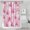 Pink, variant on Pink Christmas Tree Shower Curtain 36"x72" ,Bathroom Decorative Shower Curtains Set with 12 Hooks,Modern Waterproof Washable Shower Curtain