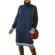 thumbnail image 2 of Vestido de suéter de cuello alto NikouMX S M L XL, 2 of 6