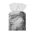 thumbnail image 2 of FUIALDOLG Tissue Box Cover Square – Grey Marble Tissue Box Holder Waterproof PU Leather Modern Facial Decorative Organizer for Bathroom/Car/Office Decor, 2 of 7