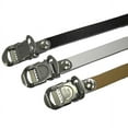 thumbnail image 2 of MKS Leather Toe Straps 420mm Long Black Bicycle Pedal Clip Adjustable Strap, 2 of 2