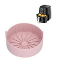 thumbnail image 4 of Fryer Basket,  -20 Degrees Celsius -220 Degrees Celsius  High Temperature Resistant Silicone Pot  For Restaurant For Kitchen For Home 16cm Pink, 4 of 8