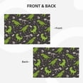 thumbnail image 3 of Placemats Set Of 4 / 6, Dinosaur Skeleton-E Placemats For Dining Table Indoor/Outdoors Heat Resistant Washable Placemats 18" X 12", 3 of 8