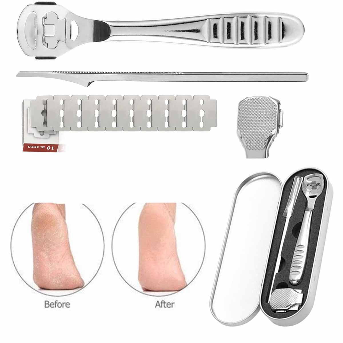 1pcs Stainless Steel Pedicure Knife Manicure Foot Care Callus Corn Dead  Skin Remover Scraper Feet Pedicure Tools Nail Cuticle 2024 - $4.99