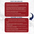 thumbnail image 2 of Know Your Rights Immigration Red Card - English Spanish Constitutional Rights Reminder for Immigration Encounters 50PCS, 2 of 6