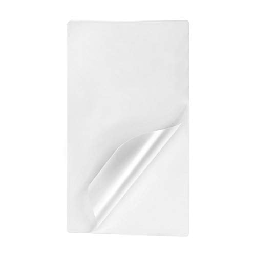 Tyh Supplies 100Pack 2 x 3.5 Inch 5 Mil Business Card Clear Hot Glossy