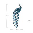 thumbnail image 4 of Broche de Maquillaje Salvador Pin Ramillete Diamantes de Imitación Azul para Mujer, 4 of 4
