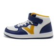 thumbnail image 4 of Victoria Boys Tiempo High-Top Sneaker, Azul,12 M US, 4 of 7