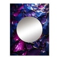 thumbnail image 2 of Designart "Crystal Essence in Pink and Purple Marble II" Abstract Marble Mirror Wall Decor - Modern Pink Abstract Large Mirror For Wall Art Decor - 32" x 24" Inch, 2 of 5