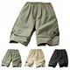 thumbnail image 4 of Odeerbi 3-14 Años Niños Pantalones Cortos Cargo Verano Bermudas Pata Ancha Pantalones Cortos Deportivos Casual Cintura Elástica, 4 of 6