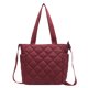 thumbnail image 1 of Bolsa De Hombro Bolsa de viaje de compras de moda Color sólido Simple Gran capacidad Suave para el trabajo Tmvgtek Para Estrenar, 1 of 9