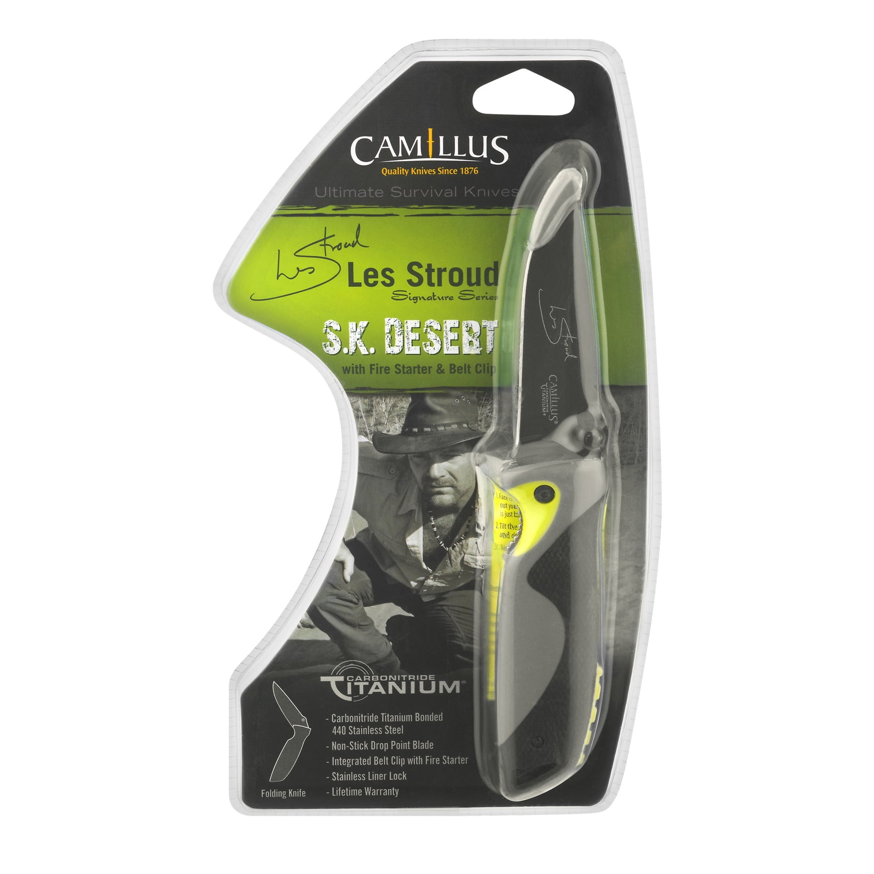 Camillus Les Stroud S K Desert Knife 1 0 Ct Walmart Com