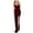 Wine, variant on fartey Party Dress for Women Sparkly Sequin Side Split Hem Tunic Maxi Dresses Spaghetti Strap Sleeveless Solid Color Sundress