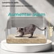 thumbnail image 3 of Arenero para Gato de Acero Inoxidable XL  Caja de Arena con Tapa y Bordes Altos Antifugas, Fácil de Limpiar y Antiadherente, para Gatos Grandes, Incluye Cuchara y Filtro Antifugas, 3 of 7