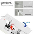 thumbnail image 5 of 12 Inch Bathroom Rain Shower System Set Wall Mount, Rainfall Shower Head with Handheld, 5 of 8
