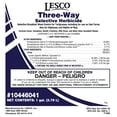 thumbnail image 2 of Lawn Synergy Lesco Three-Way Selective Post Emergent Liquid Herbicide (1 Gallon), 2 of 8