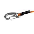 thumbnail image 3 of 2x Elástico Kayak Canoa Paddle Leash de Surf Cuerda de Surf Cordaje de Seguridad Remo Bote Portacañas nyard Mosquetón Zulema  Correa de paleta de kayak, 3 of 8