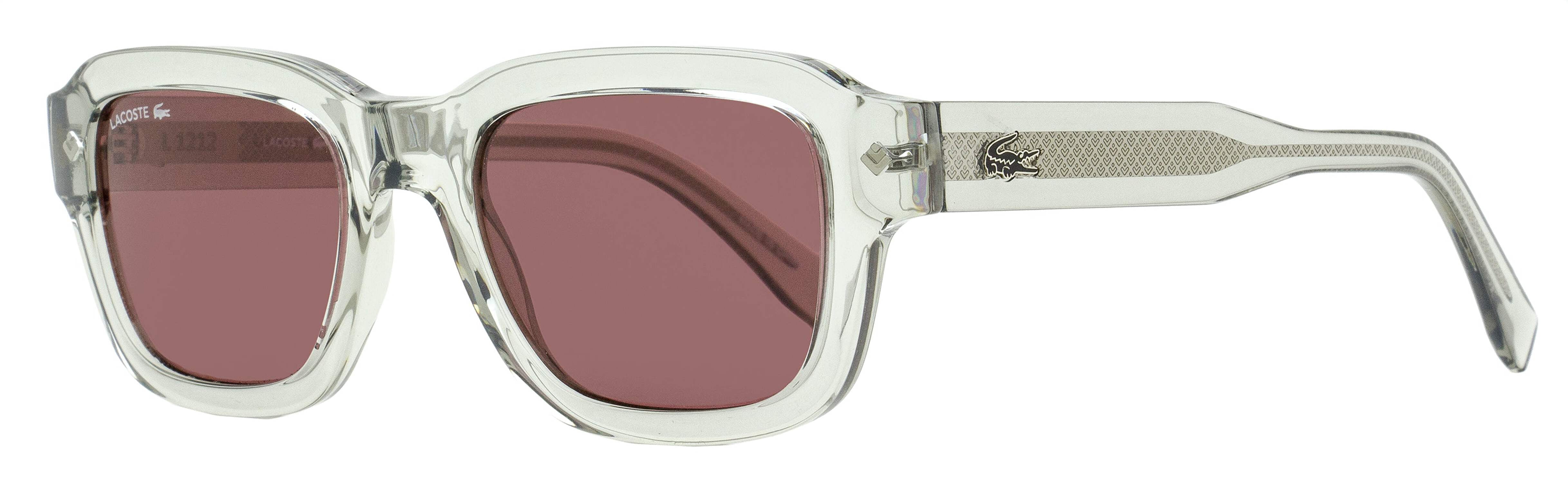 NWT Lacoste L6035S 53mm Sunglasses Sunglasses LACOSTE L 6035 S 410 Transparent Blue - Walmart.com main image 2